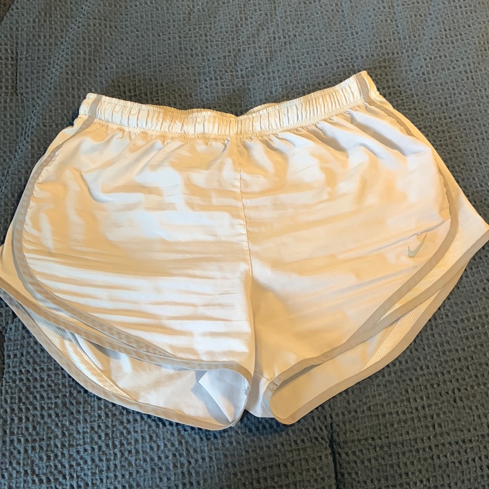 White Nike Shorts
